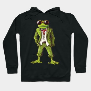 Frog Lovers Funny Gift Froggy Fashion Showdown Hoodie